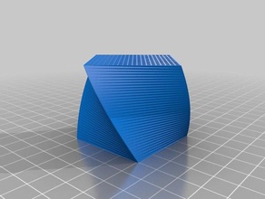 benchmark cubo 3d la stampa test 3d print model - Mito3D