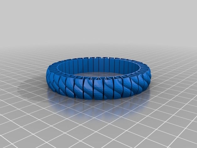 stretchlet pulseira pulseiras personalizado 3D print model - Mito3D