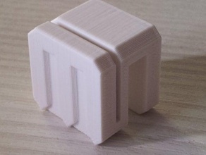 replicator window clip 15mm 3d printer accessories acrylic upgrade part 3d print model - Mito3D