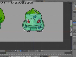 bulbasaur criaturas anime bisasam grama o verde mangá poke pokemon 3d print model - Mito3D