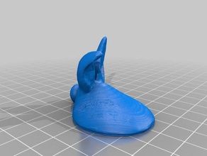 oyster bunny other 3d print model - Mito3D