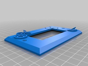 steampunk copri-interruttore singolo, n 2 arredamento 3d print model - Mito3D