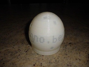 ingegno uovo lampada led cube l'elettronica personalizzato 3d print model - Mito3D