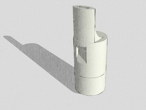 vittel flute 3d printer parts 3d print model - Mito3D