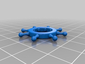 ships wheel games 3d print model - Mito3D
