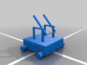 diseño de robot 3802 robopop modelo los robots 3d print model - Mito3D