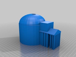 pantheon 3d printing 3d print model - Mito3D