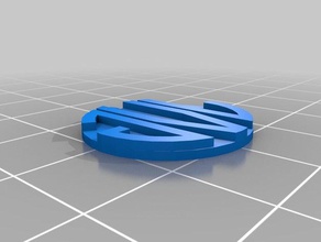 meine kundenspezifische Monogramm-Anhänger Schmuck 3d print model - Mito3D