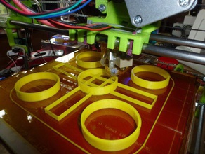 reprap calibration matrix 3d printing tests prusa 3d print model - Mito3D