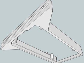 staffa di rampe kossel mini 3d la stampante parti arduino mega il monte openbeam openbeam1515 3d print model - Mito3D