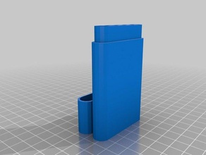 5 en caso de cigarrillos los contenedores transportista 3d print model - Mito3D
