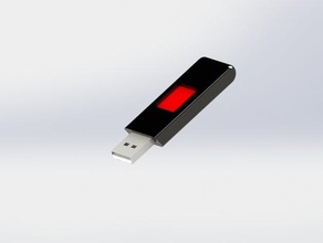 penna usb de memoria equipo 3d print model - Mito3D