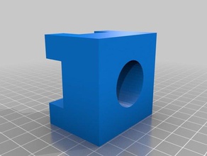 castillo agujero de juguete juego accesorios 3d print model - Mito3D