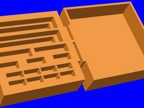 small box sized tritium vials diy 3d print model - Mito3D