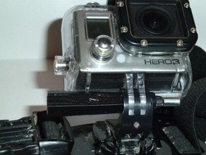 gopro botão câmara 3d print model - Mito3D