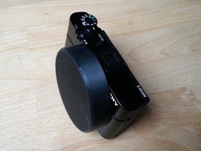 sony rx100m2 tapa de la lente cámara 3d print model - Mito3D