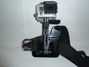 gopro extensão câmara 3d print model - Mito3D