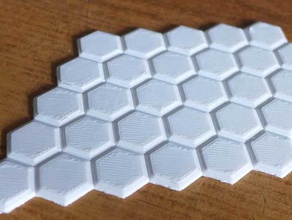 just grid hexagons sculptures 3d print model - Mito3D
