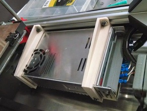 mendelmax 15+ fuente de alimentación montaje 3d la impresora accesorios 3d print model - Mito3D