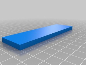 flat bar other 3d print model - Mito3D