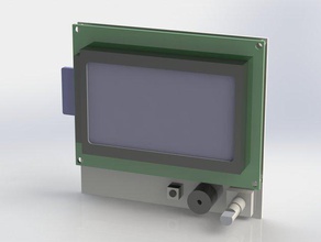full graphic smart controller 3d Drucker - Zubehör display i3 lcd prusa reprap reprapdiscount 3d print model - Mito3D