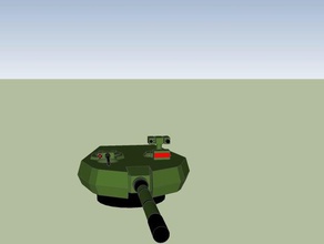 tanktype 13 turett mk1 andere 3d print model - Mito3D