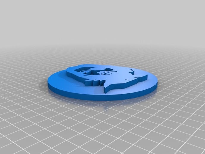 snake plissken badge les pièces de monnaie badges 3D print model - Mito3D