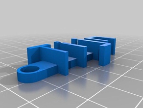 sleutelhanger tijn - Organisation angepasst 3d print model - Mito3D