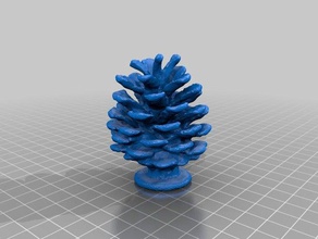 pinecone models 3d print model - Mito3D
