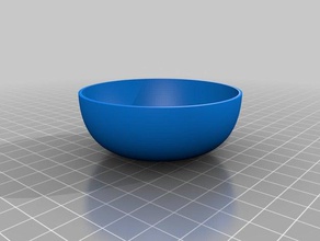 basic bowl 3d printing 3d print model - Mito3D