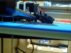 fácil montaje en conducto del ventilador replicador de doble mbot cubo ii 3d la impresora accesorios 3d print model - Mito3D