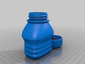 bottiglia con tappo a vite 9 altri 3d print model - Mito3D