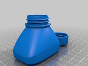 bouteille bouchon à vis 13 d'autres 3d print model - Mito3D