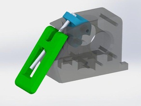 descontinuado projeto argilas direta unidade extrusora de 3 peças travamento impressão fácil printrbot jr v2 3d a impressora extrusoras partes 3d print model - Mito3D