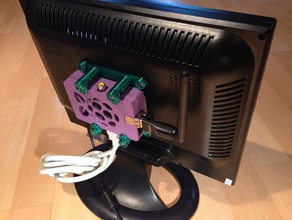 montaggio vesa raspberrypi computer 3d print model - Mito3D