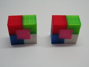 5 materiale cuboide altri i voli con numero mh3000 3d print model - Mito3D