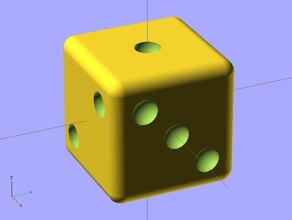 ekobots - dados de 20mm los corta en cuadritos juego juegos la pieza jugar 3d print model - Mito3D