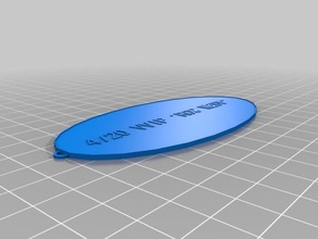 420 roc west vvip keychains customized 3d print model - Mito3D