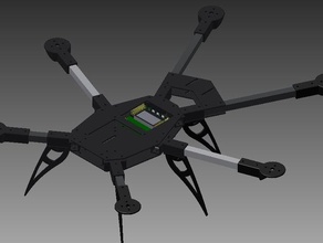 multicopter parti rc veicoli 3d print model - Mito3D