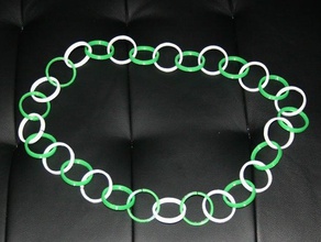 anillo del collar de la lei accesorios joyería 3d print model - Mito3D