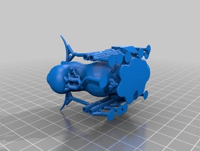 demon bunny Skulpturen 3d print model - Mito3D