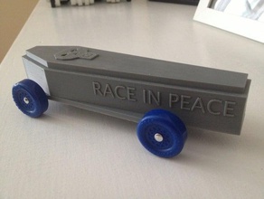 la course de paix cercueil pinède ringard voiture des véhicules 3d sketchup 3d print model - Mito3D