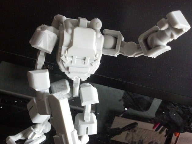 titanfall titan stryder modèle des robots la figure 3D print model - Mito3D