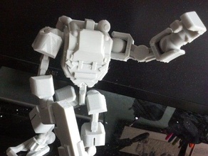 titanfall titan stryder-Modell Roboter Abbildung 3d print model - Mito3D