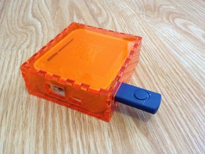 librarybox laser cut case tool holders boxes 3d print model - Mito3D