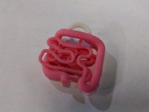 instestines earrings anatomy crohns disease intestines 3d print model - Mito3D