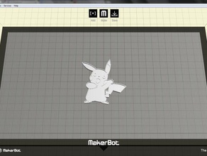 pikachu cookie cutter kitchen dining pokemon 3d print model - Mito3D