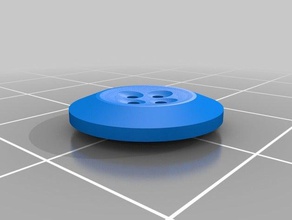 mon personnalisés uni-bouton la mode 3d print model - Mito3D