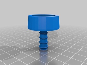 mon personnalisés revisité universel tuyau coupleur entonnoir maker bricolage 3d print model - Mito3D