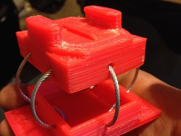 cuerda de alambre aislante la gopro rc los vehículos 3D print model - Mito3D